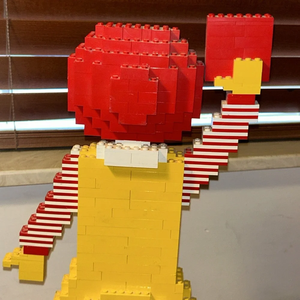 Collectors 1980s Ronald McDonald Lego Store Advertising Display Figure McDonalds